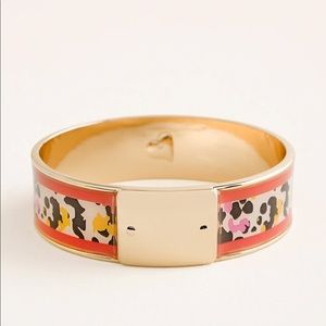 Multicolor Animal-Print Medium Cuff Bracelet